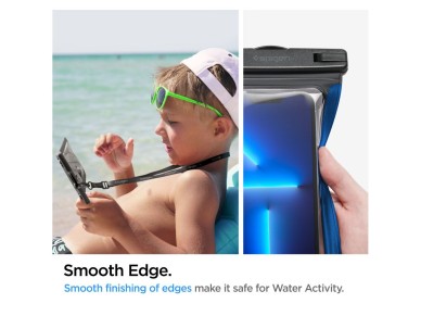 Funda Spigen Aqua Shield A601 resistente al agua IPX8 - negra