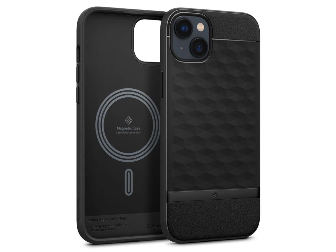 Funda Caseology Parallax Mag MagSafe para iPhone 14 Plus - Negro mate