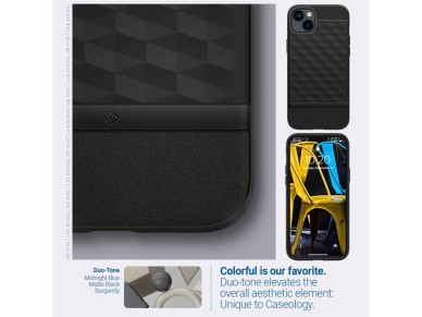 Caseology Parallax Mag MagSafe iPhone 14 Plus Case - Matte Black Caseology Parallax Mag MagSafe iPhone 14 Plus Case - Matte Black