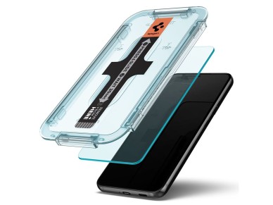 Spigen Glas.tR EZ Fit Tempered Glass for Samsung Galaxy S22 - 2 pcs. Spigen Glas.tR EZ Fit Tempered Glass for Samsung Galaxy S22 - 2 pcs.