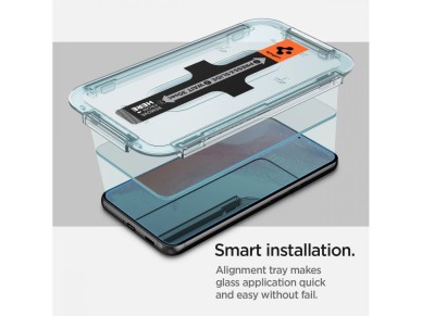 Spigen Glas.tR EZ Fit Tempered Glass for Samsung Galaxy S22 - 2 pcs. Spigen Glas.tR EZ Fit Tempered Glass for Samsung Galaxy S22 - 2 pcs.