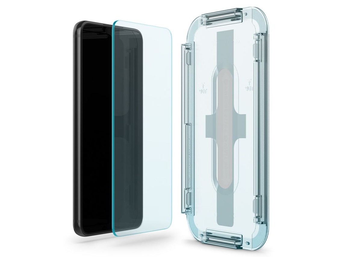 Spigen Glas.tR EZ Fit Película de Vidro Temperado para Samsung Galaxy S22 - 2 unidades.
