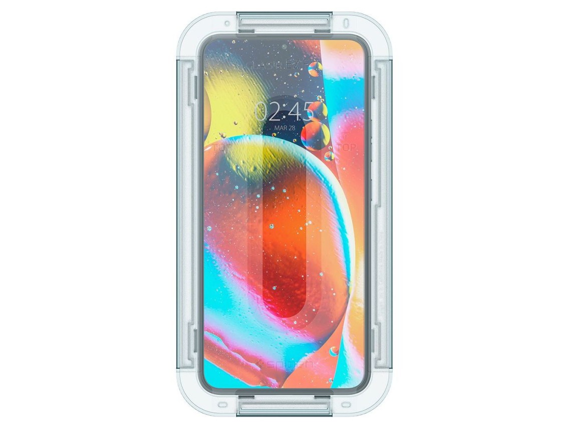 Spigen Glas.tR EZ Fit Película de Vidro Temperado para Samsung Galaxy S22 - 2 unidades.