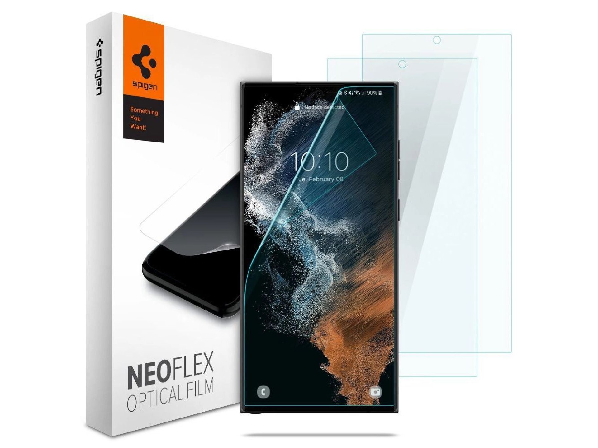 Protector de pantalla de hidrogel Spigen Neo Flex para Samsung Galaxy S22 Ultra - 2 unidades.