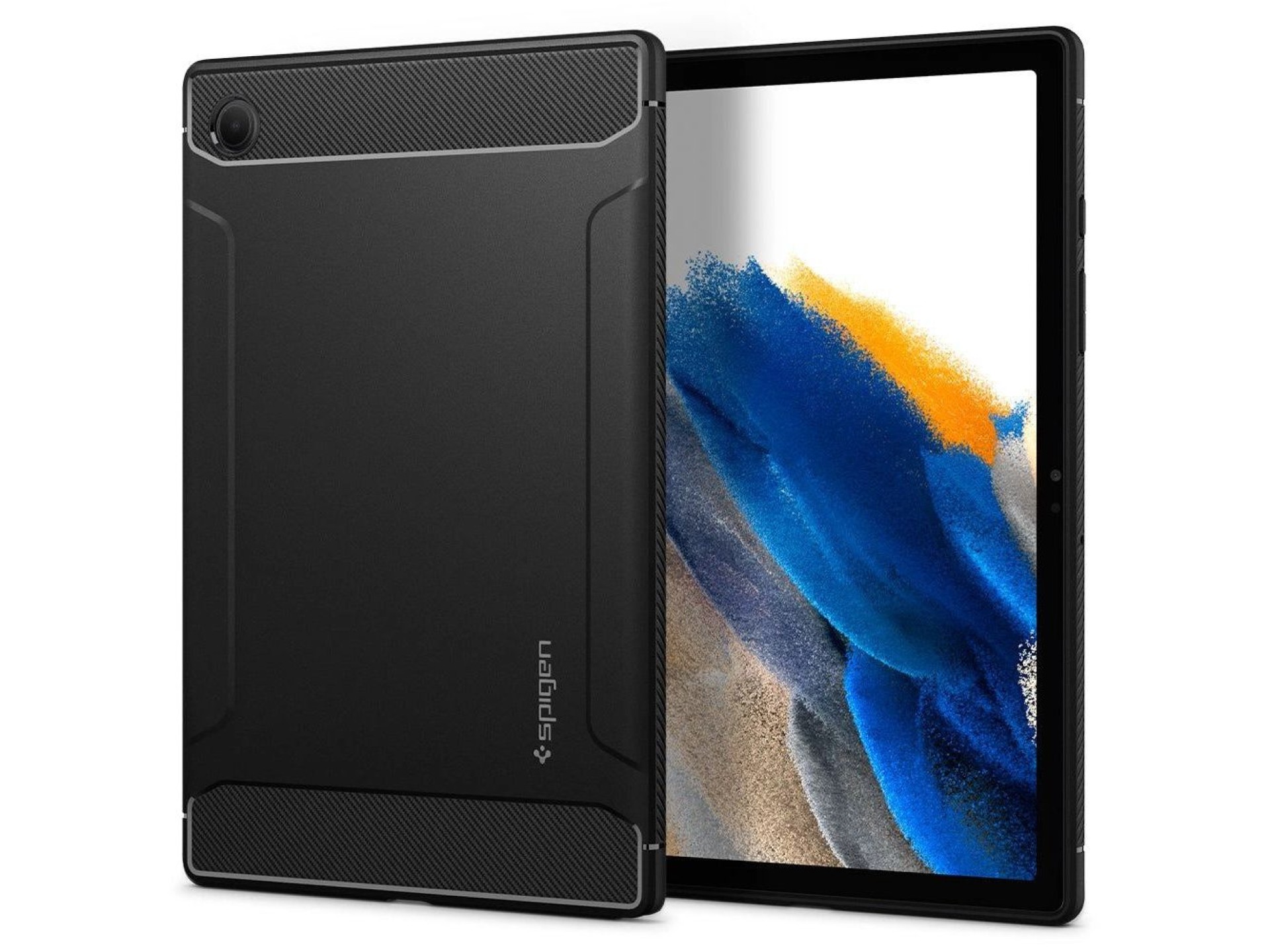 Capa Spigen Rugged Armor para Samsung Galaxy Tab A8 10.5'' - Preto Fosco