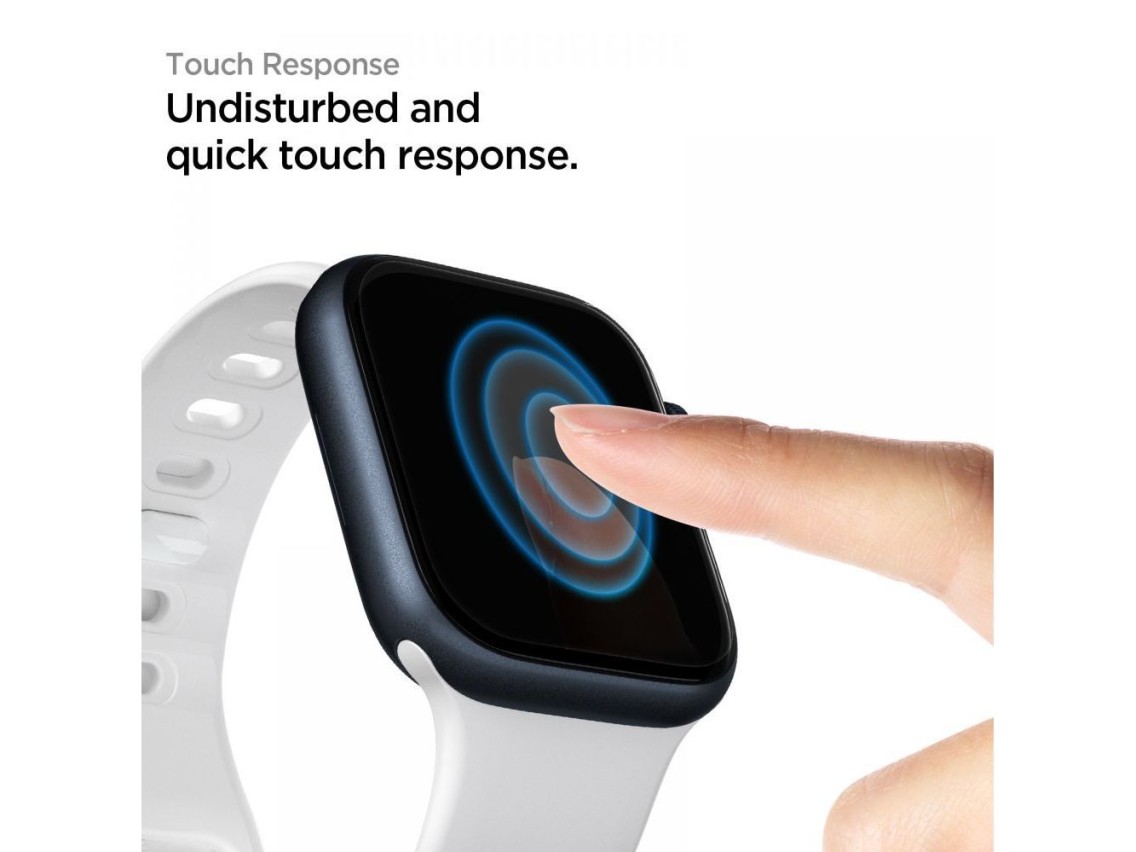 Protector de pantalla Spigen Neo Flex para Apple Watch 4/5/6/7/8/SE (44/45 mm) - 3 unidades.