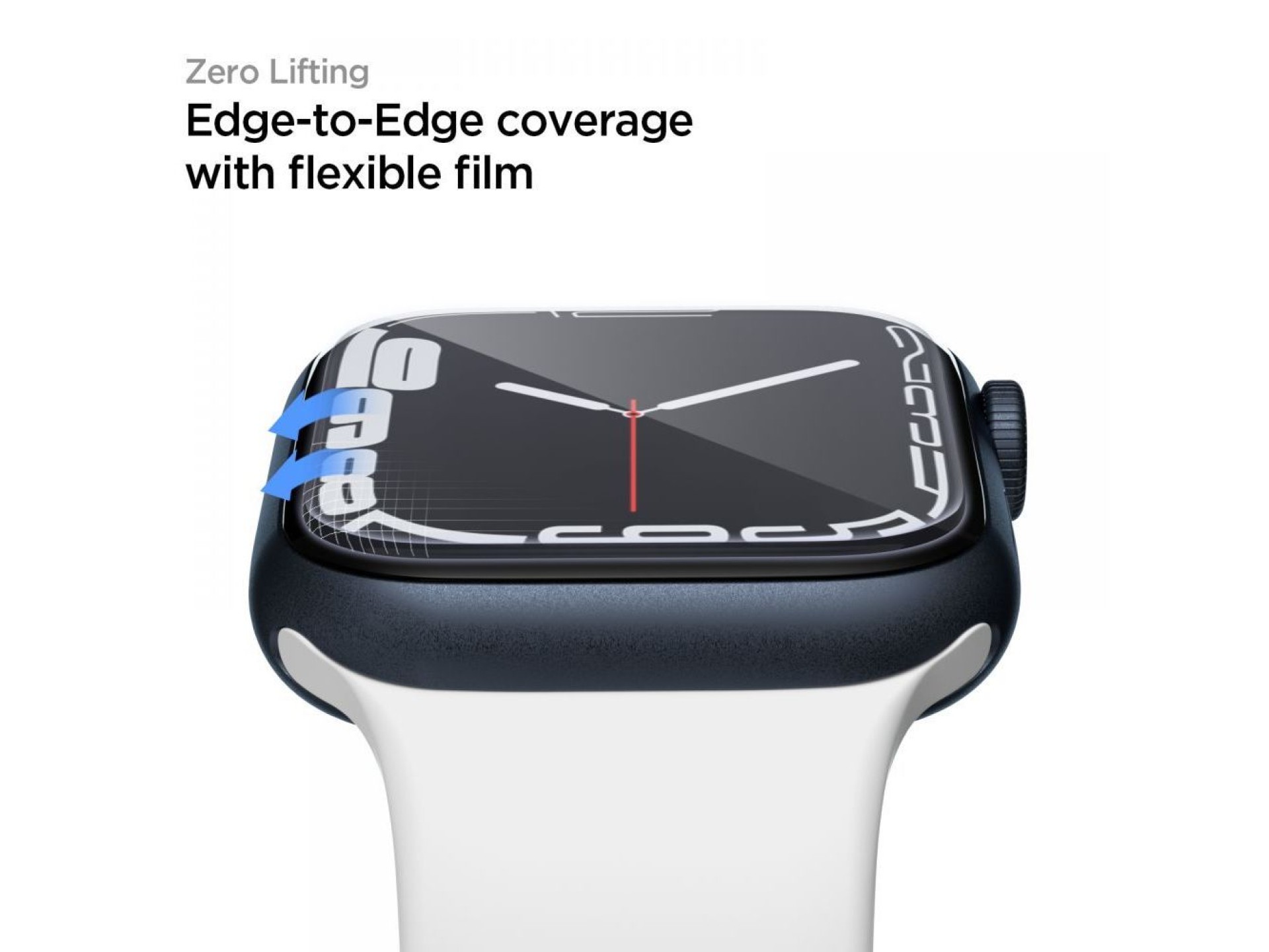 Protector de pantalla Spigen Neo Flex para Apple Watch 4/5/6/7/8/SE (44/45 mm) - 3 unidades.