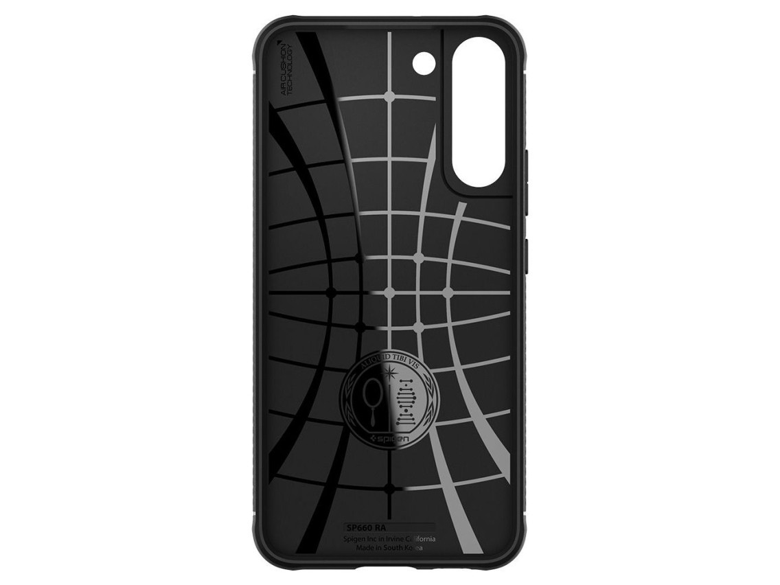 Funda Spigen Rugged Armor para Samsung Galaxy S22 - Negro mate
