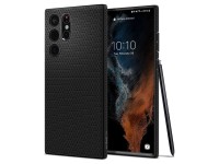 Capa Spigen Liquid Air para Samsung Galaxy S22 Ultra - Preto Fosco Capa Spigen Liquid Air para Samsung Galaxy S22 Ultra - Preto Fosco
