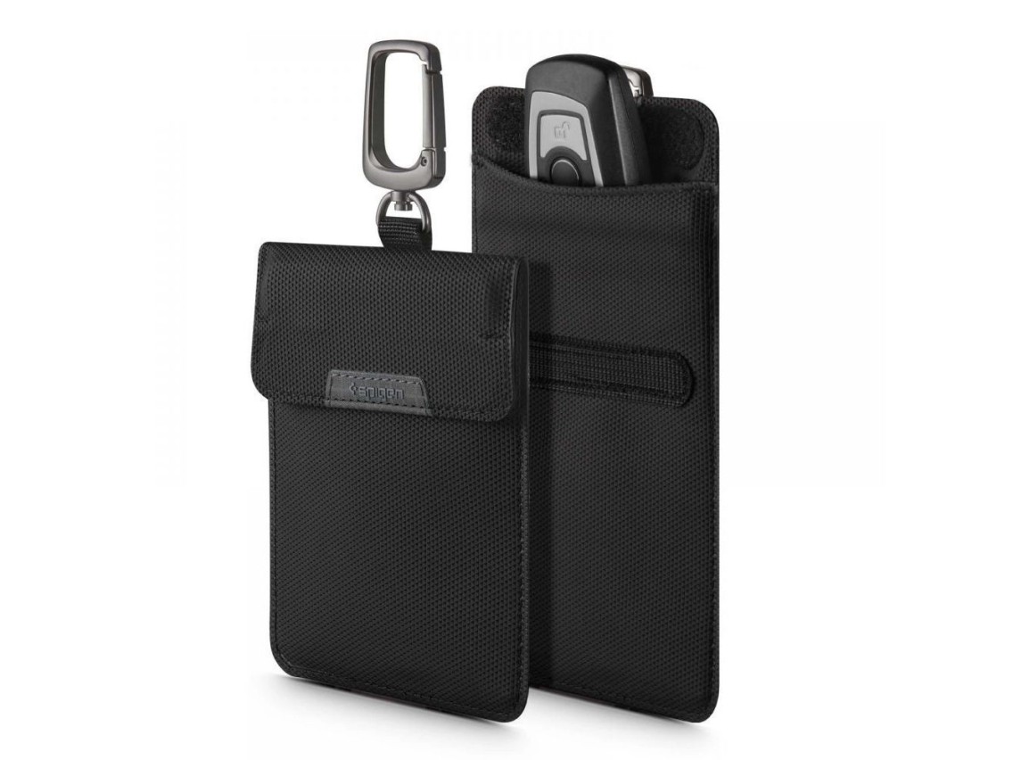 Anti-theft Spigen Pouch Keyless RFID Signal Blocker - black