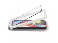 Protector de pantalla de vidrio templado Spigen ALM Glass FC para iPhone 13 / 13 Pro / 14 - Negro Protector de pantalla de vidrio templado Spigen ALM Glass FC para iPhone 13 / 13 Pro / 14 - Negro