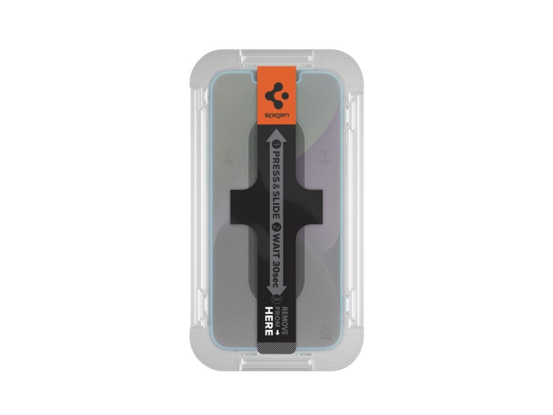 Spigen Glas.tR EZ Fit Tempered Glass for iPhone 13 / 13 Pro / 14 / 16e / 17e