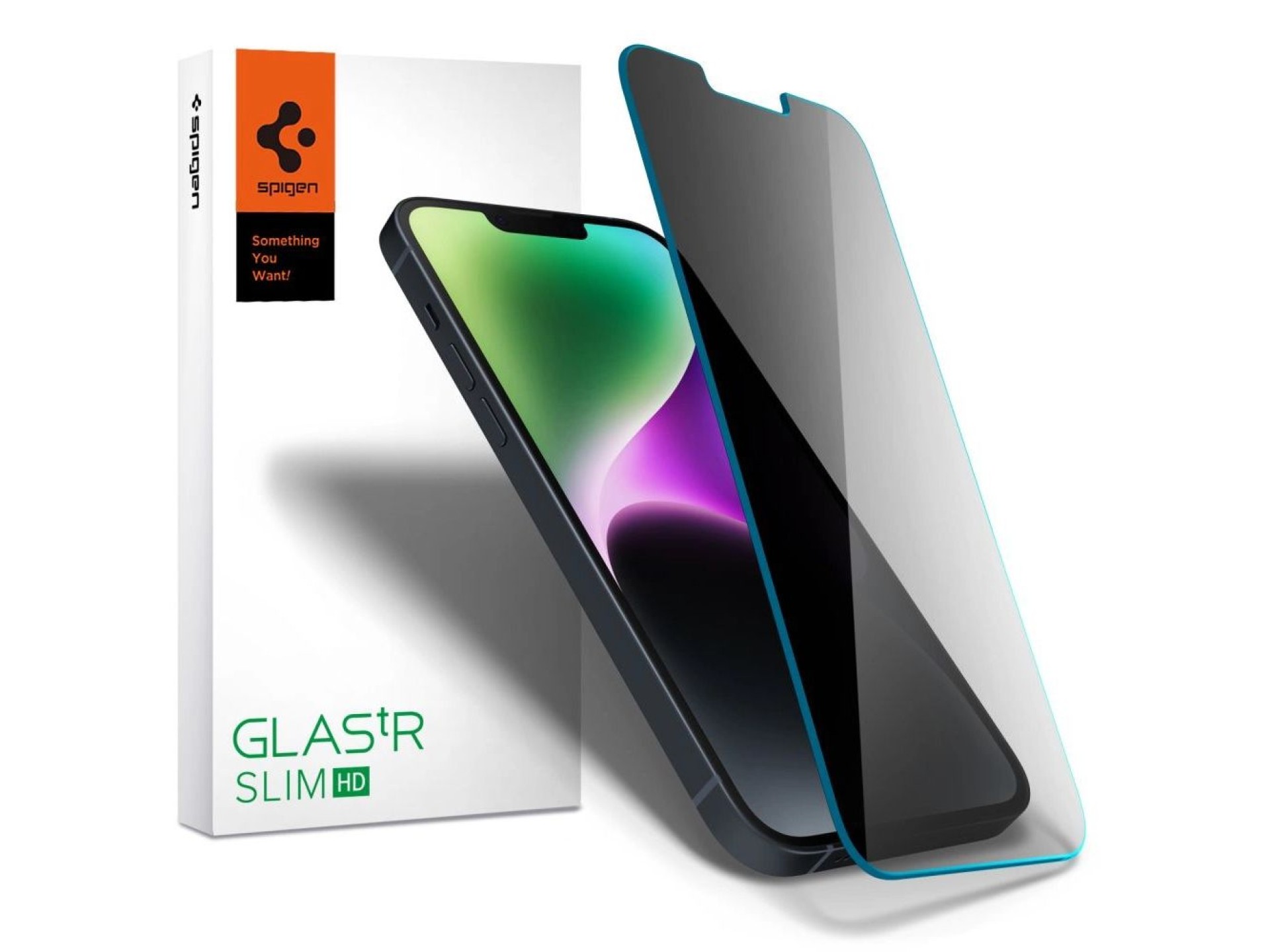 Spigen Glas.tR Slim Privacy Tempered Glass for iPhone 13 / 13 Pro / 14 / 16e / 17e