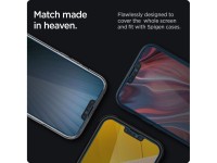 Spigen Glas.tR Slim Privacy Tempered Glass for iPhone 13 / 13 Pro / 14 / 16e / 17e Spigen Glas.tR Slim Privacy Tempered Glass for iPhone 13 / 13 Pro / 14 / 16e / 17e