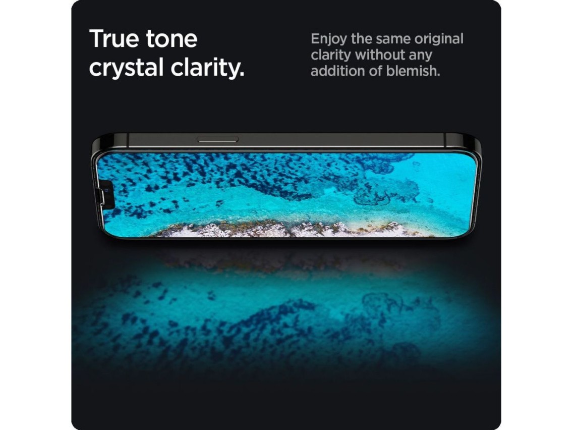 Spigen Glas.tR Slim Privacy Tempered Glass for iPhone 13 / 13 Pro / 14 / 16e / 17e