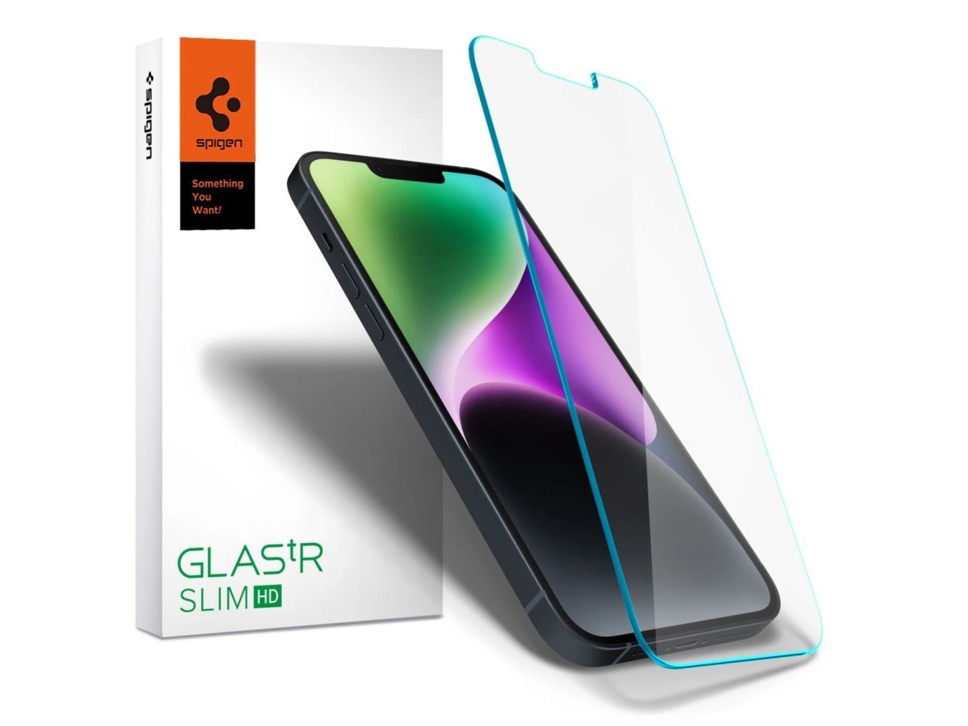 Spigen Glas.tR Slim Película de Vidro Temperado para iPhone 13 / 13 Pro / 14 / 16e / 17e