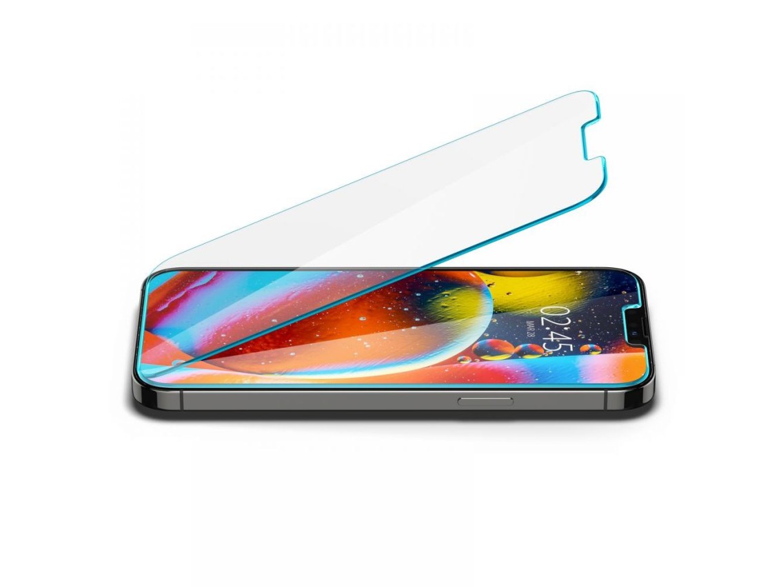 Spigen Glas.tR Slim Pel�cula de Vidro Temperado para iPhone 13 / 13 Pro / 14 / 16e / 17e