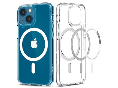 Spigen Ultra Hybrid Mag Case with MagSafe for iPhone 13 mini - White Spigen Ultra Hybrid Mag Case with MagSafe for iPhone 13 mini - White