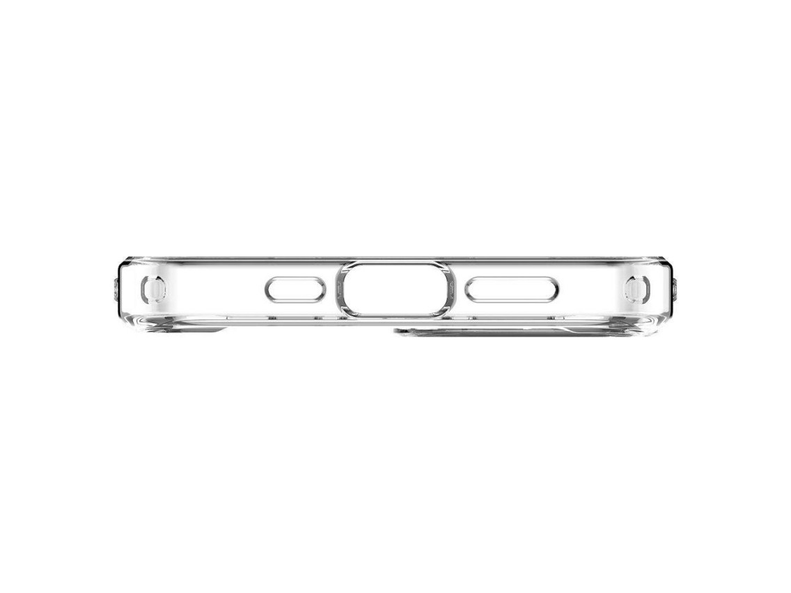 Funda Spigen Ultra Hybrid Mag Case con MagSafe para iPhone 13 mini - Blanca