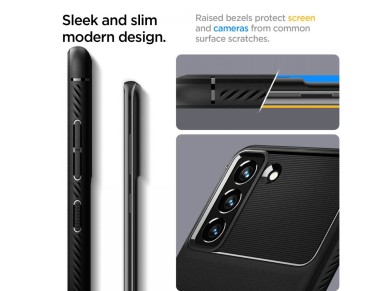 Spigen Rugged Armor Case for Samsung Galaxy S21 FE - Matte Black Spigen Rugged Armor Case for Samsung Galaxy S21 FE - Matte Black
