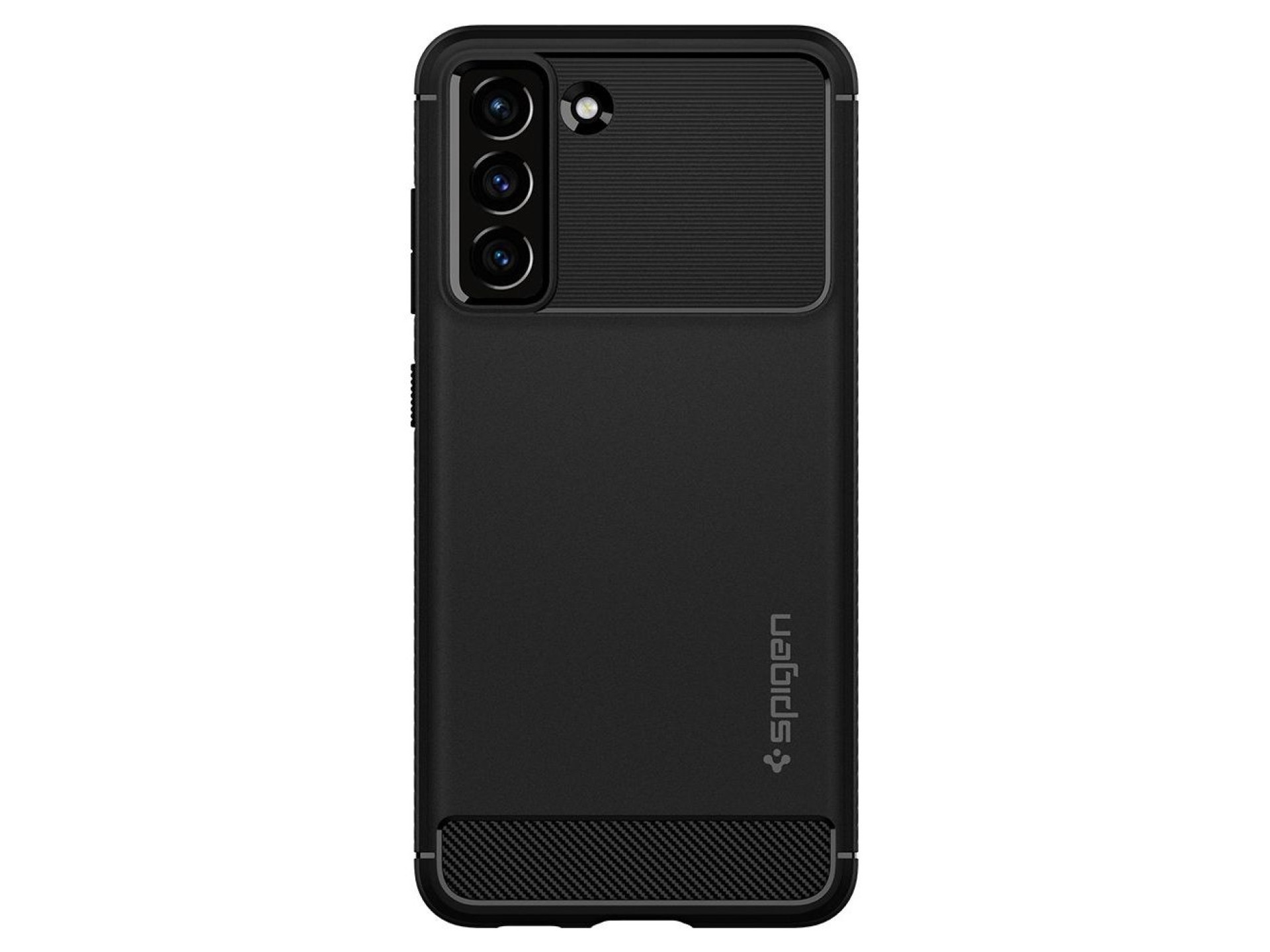 Capa Spigen Rugged Armor para Samsung Galaxy S21 FE - Preto Fosco