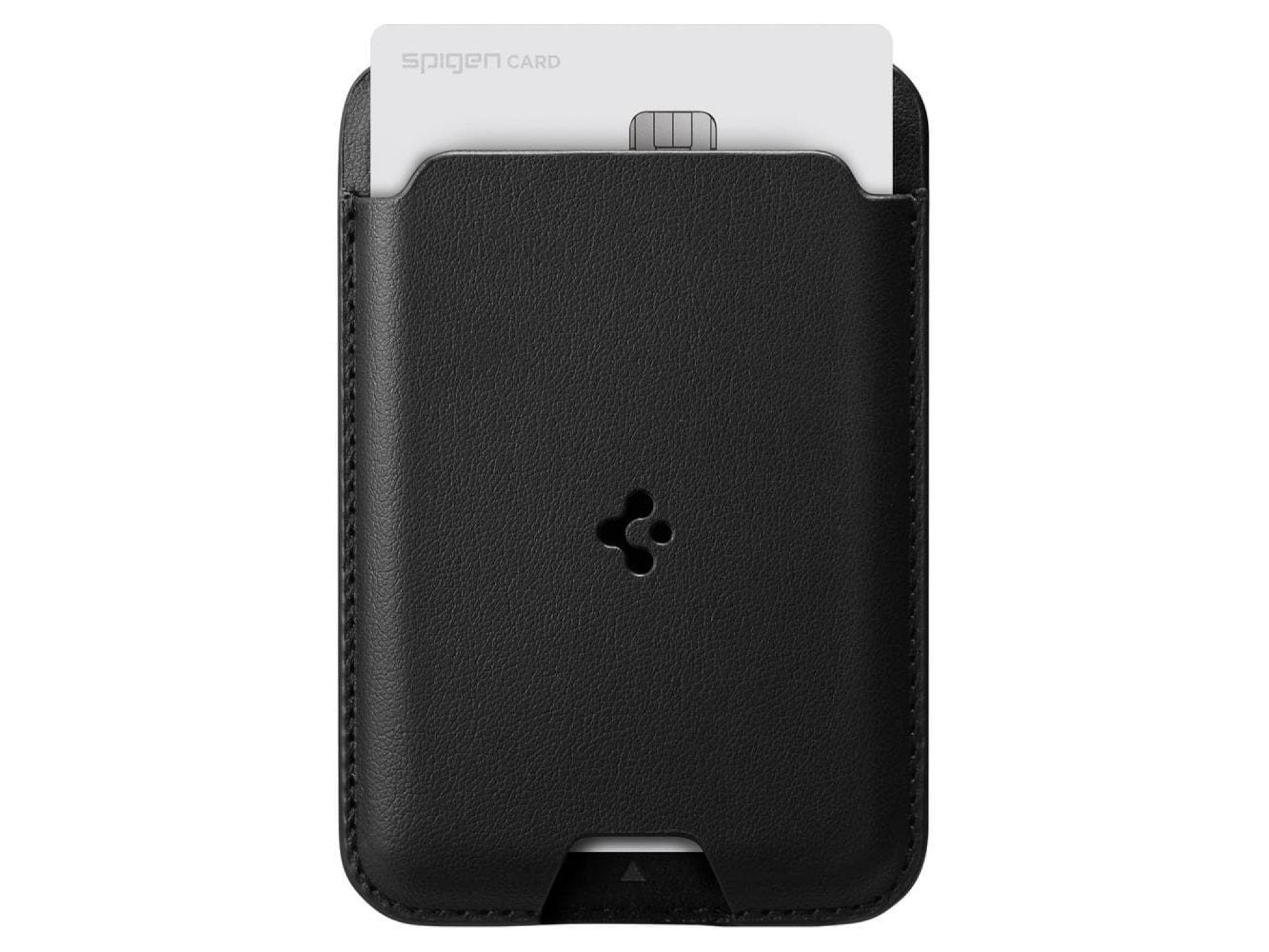 Carteira magnética Spigen Valentinus com MagSafe - Preta
