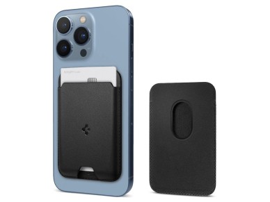 Carteira magn�tica Spigen Valentinus com MagSafe - Preta