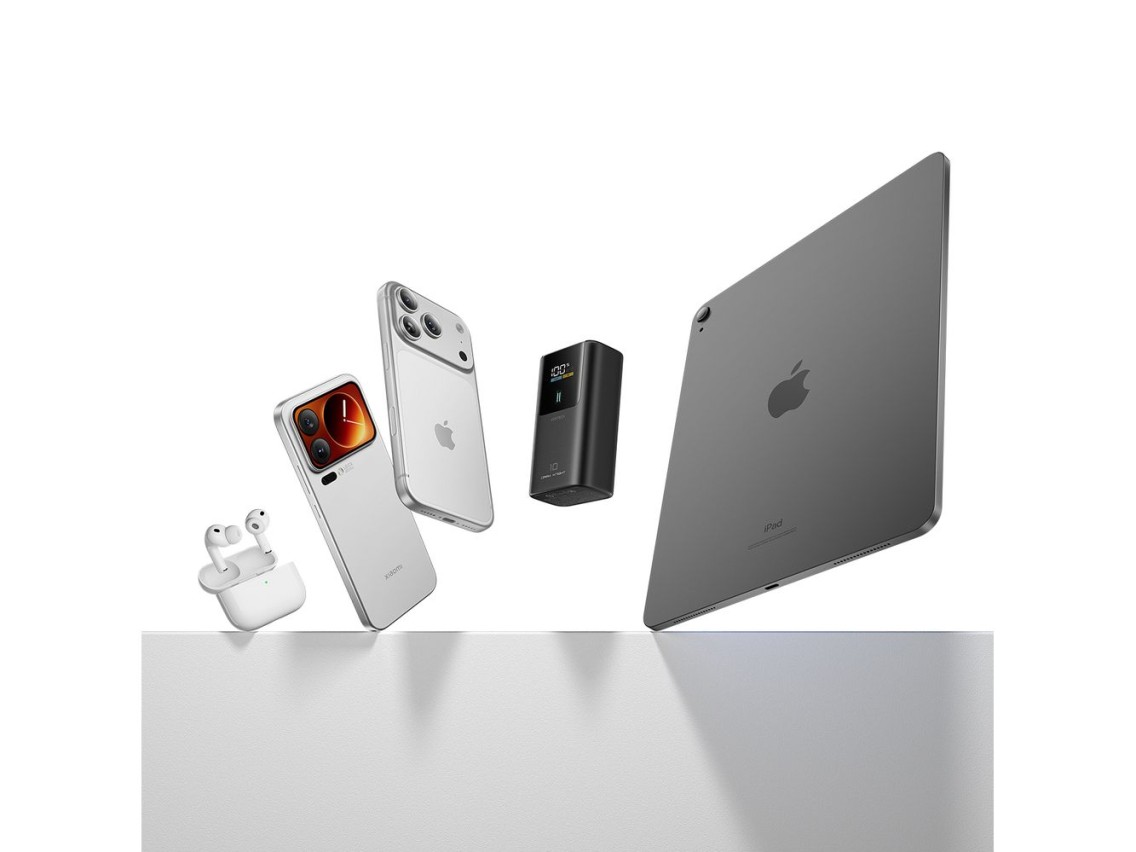 Cuktech PB1055 55W 10000mAh Powerbank - Cinza