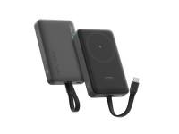 Bateria externa Cuktech CP132ML de 10000mAh compat�vel com MagSafe - Preta