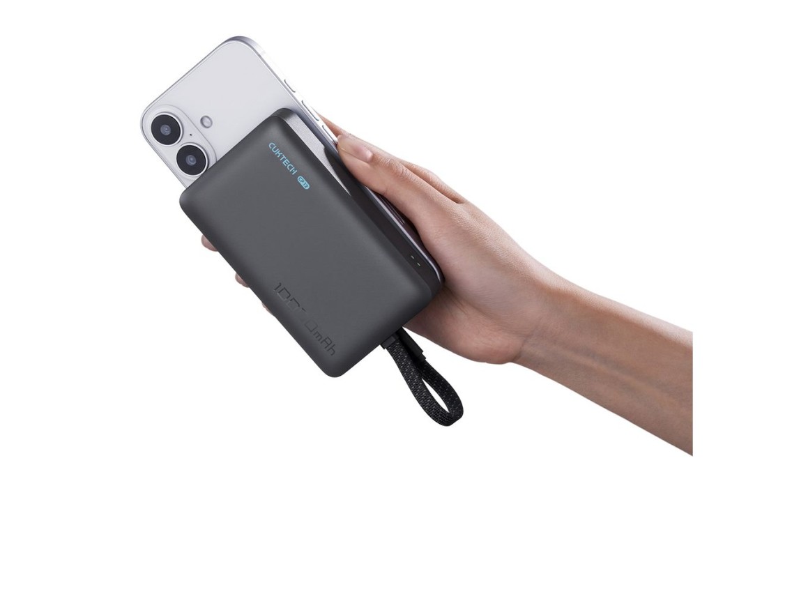 Cuktech CP132ML 10000mAh MagSafe Compatible Power Bank - Black