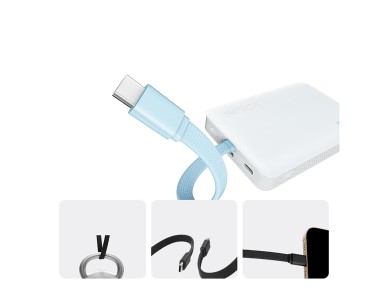 Bater�a externa magn�tica Cuktech CP132ML de 10000 mAh - Blanca