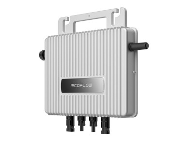 Kit Microinversor EcoFlow Stream 800W + Cabos Fotovoltaicos e CA