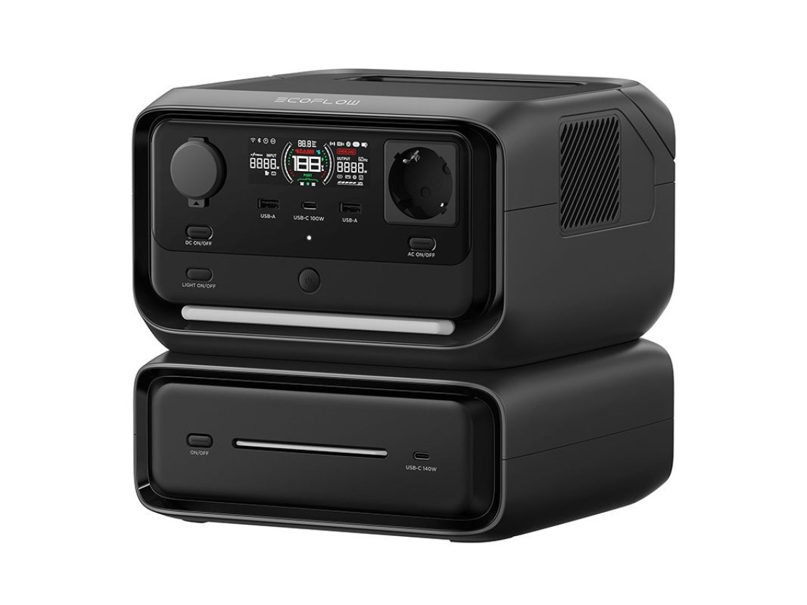 Esta��o de energia port�til EcoFlow River 3 Max