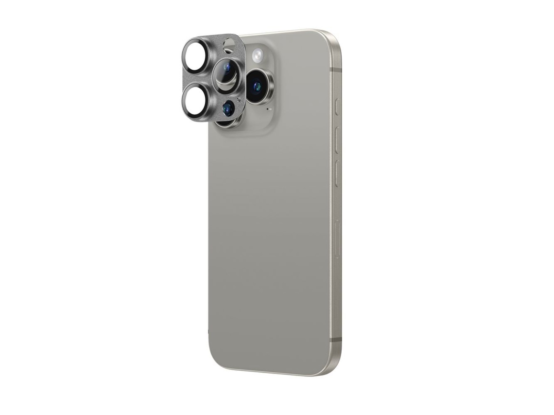 Lente de cristal templado de aleación de grado aeronáutico AmazingThing para la cámara del iPhone 16