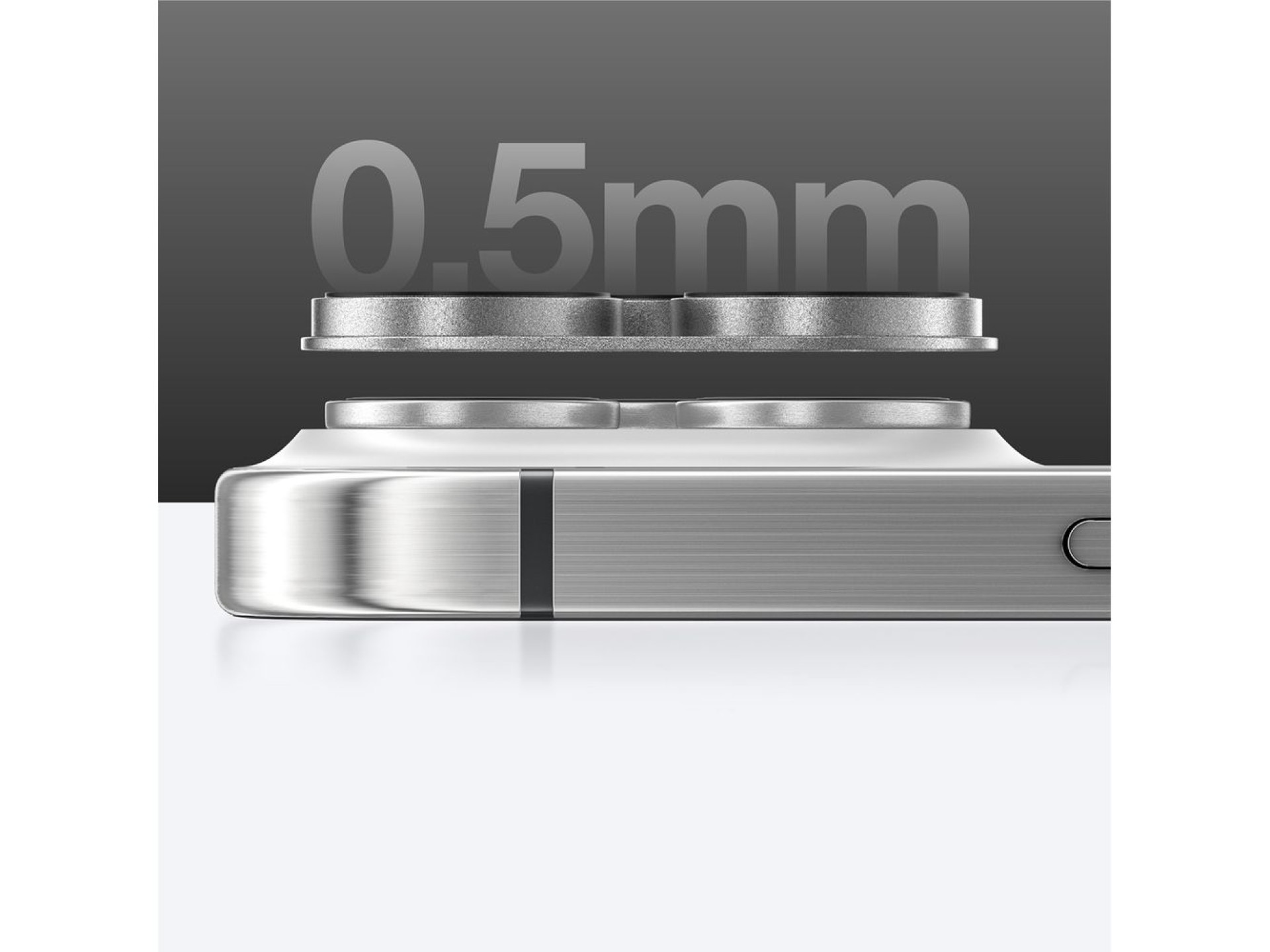Lente de cristal templado de aleación de grado aeronáutico AmazingThing para la cámara del iPhone 16