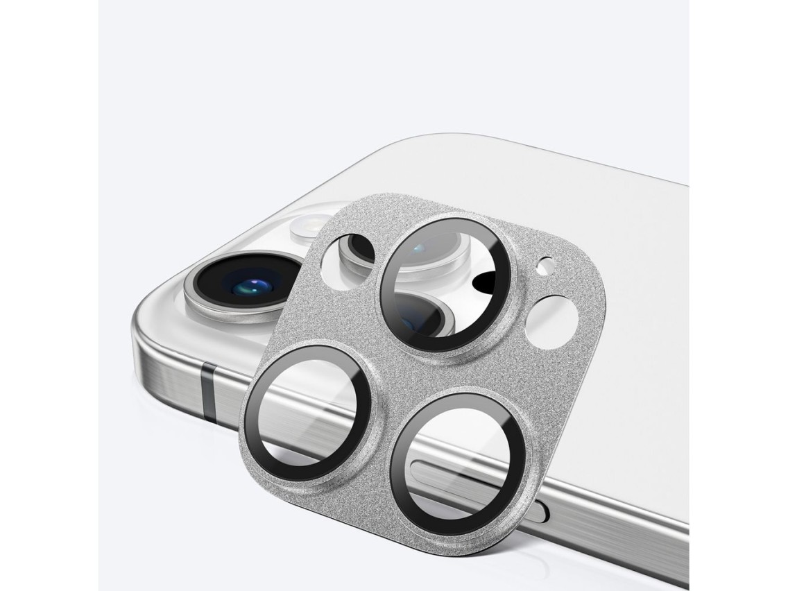 Lente de cristal templado de aleación de grado aeronáutico AmazingThing para la cámara del iPhone 16