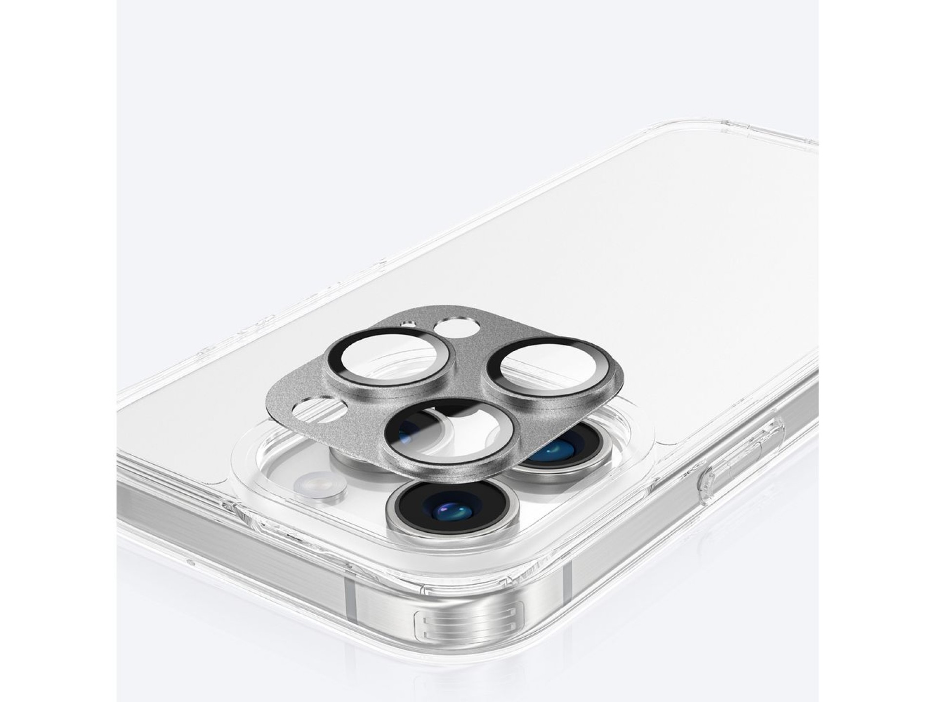 Lente de cristal templado de aleación de grado aeronáutico AmazingThing para la cámara del iPhone 16