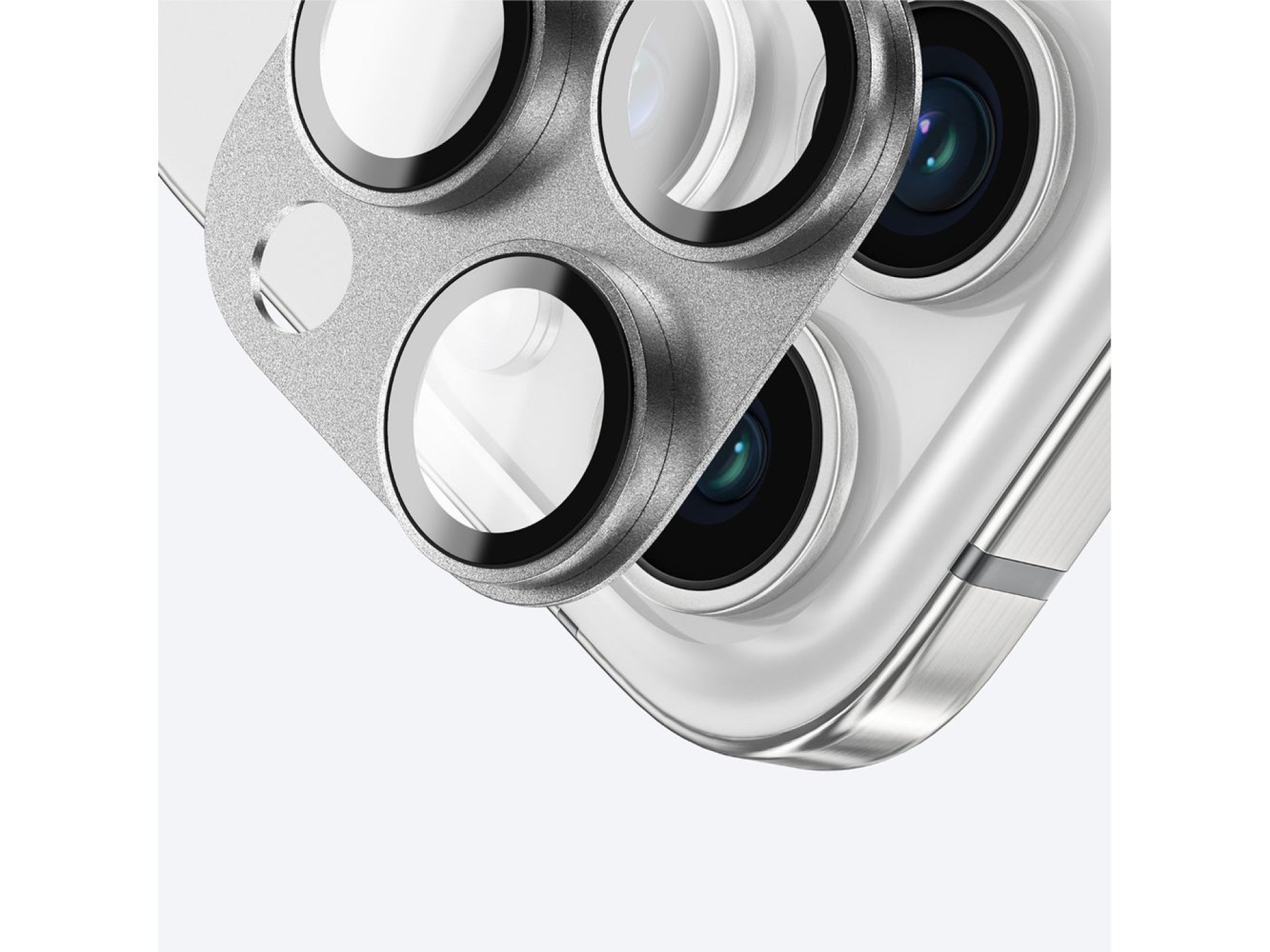 Lente de cristal templado de aleación de grado aeronáutico AmazingThing para la cámara del iPhone 16
