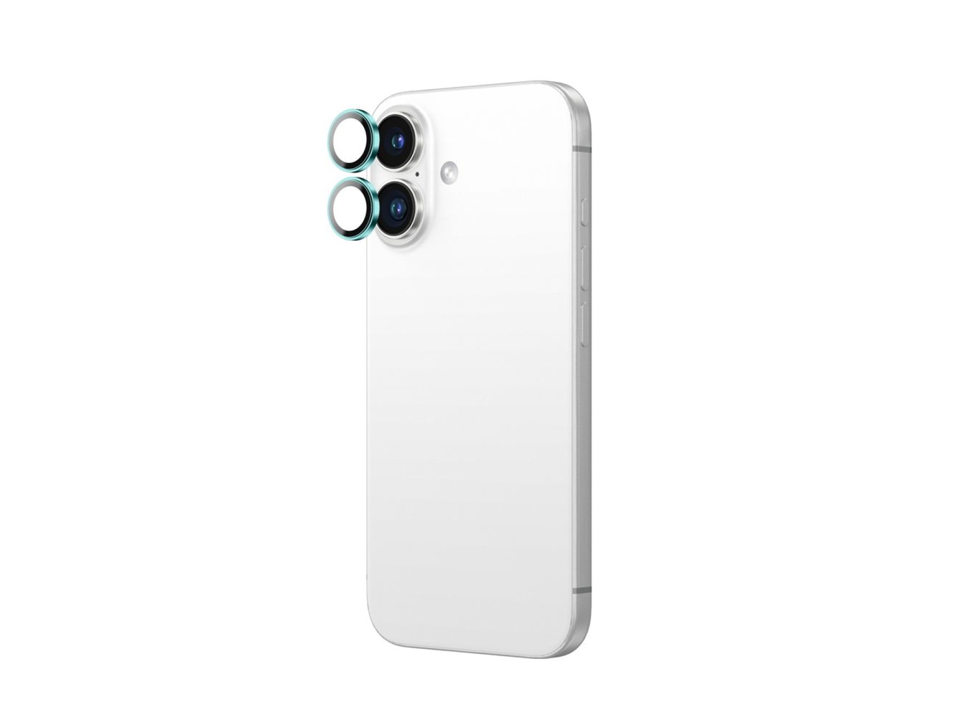 AmazingThing AR Lente de alumínio com 2 lentes e moldura para câmera do iPhone 16/16 Plus - Verde