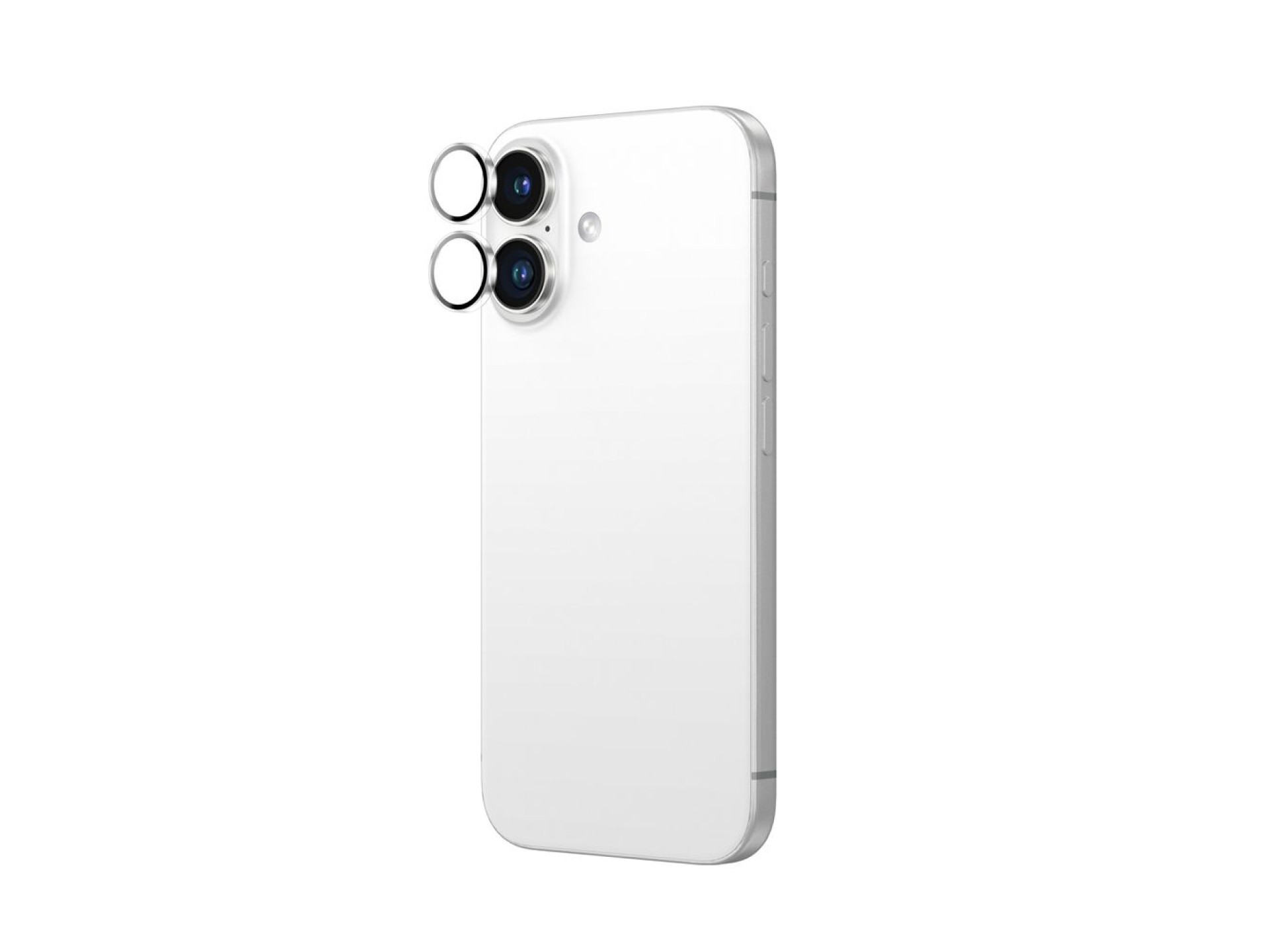 Película de vidro temperado transparente AmazingThing AR 2 para lente do iPhone 16/16 Plus - Transpa