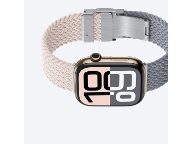 Correa AmazingThing Blend para Apple Watch de 42 mm (paquete de 2) - Rosa-Gris/Rosa Correa AmazingThing Blend para Apple Watch de 42 mm (paquete de 2) - Rosa-Gris/Rosa