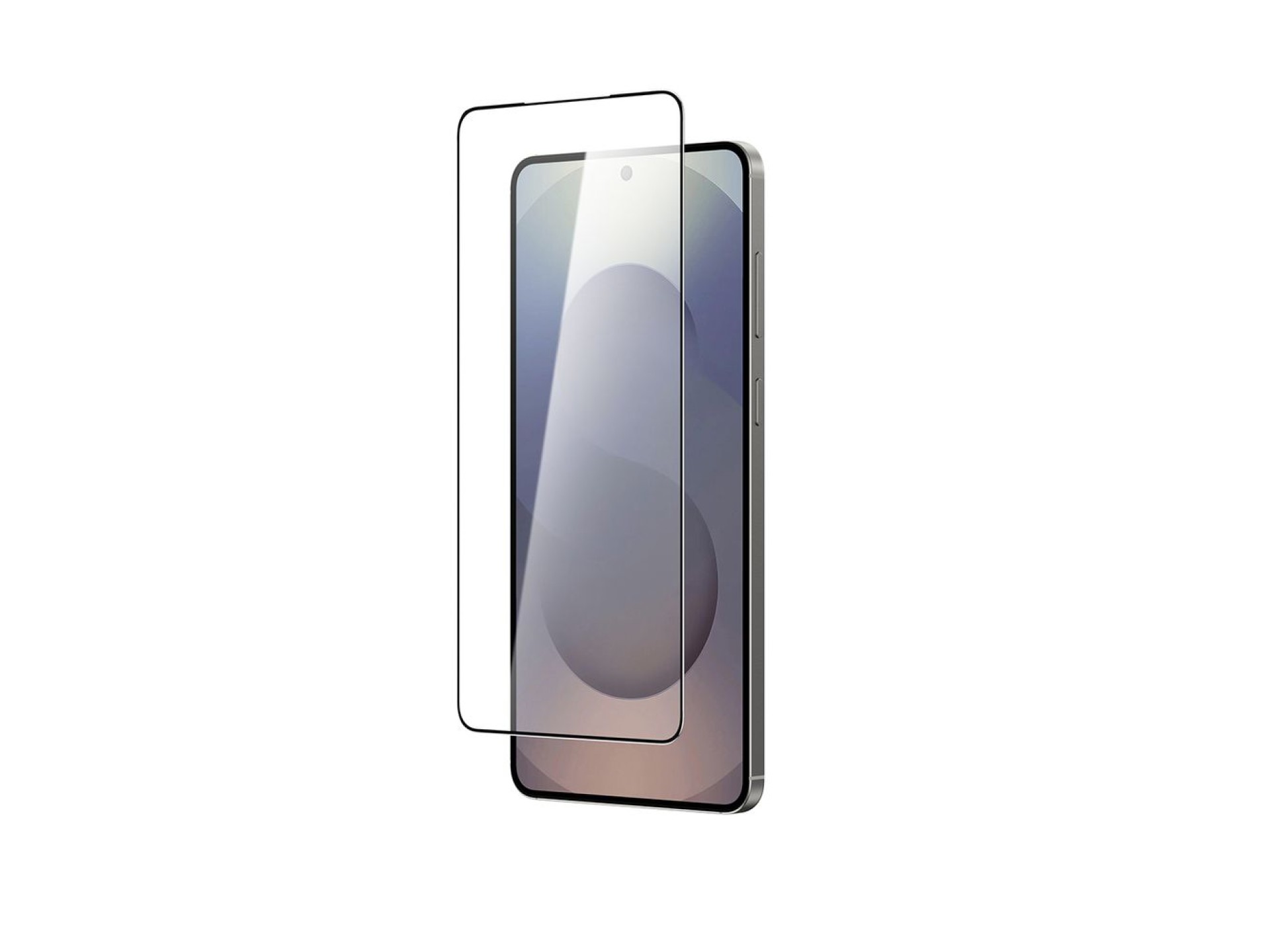 AmazingThing Radix Full Glass Tempered Glass with Black Frame for Samsung S25 Edge