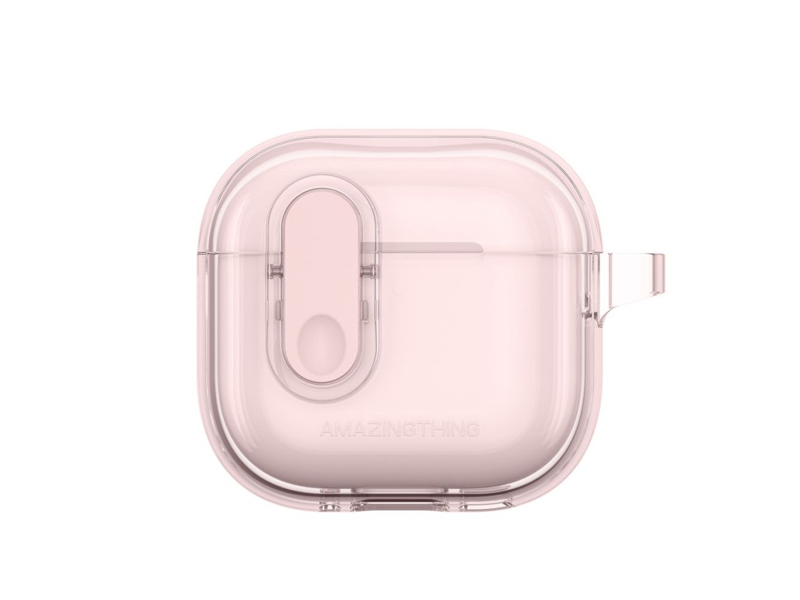 Capa minimalista AmazingThing para AirPods 4 � Rosa