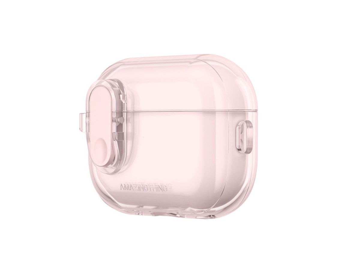 Capa minimalista AmazingThing para AirPods Pro 2 - Rosa