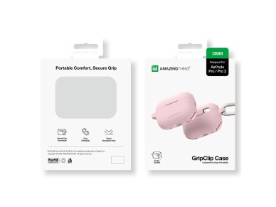 AmazingThing Omni Case for AirPods Pro 2 - Pink