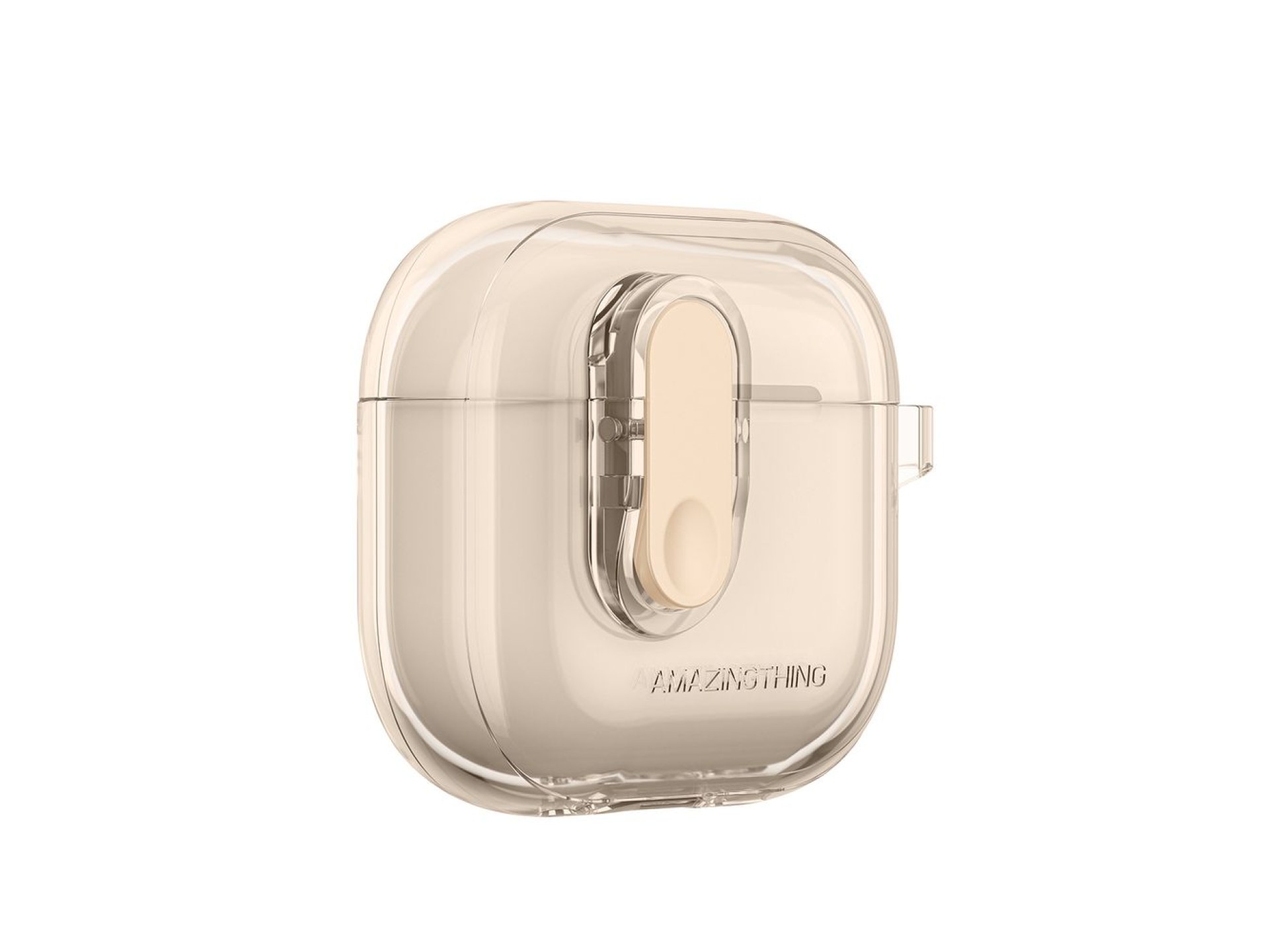 Capa minimalista AmazingThing para AirPods 4 – Deserto