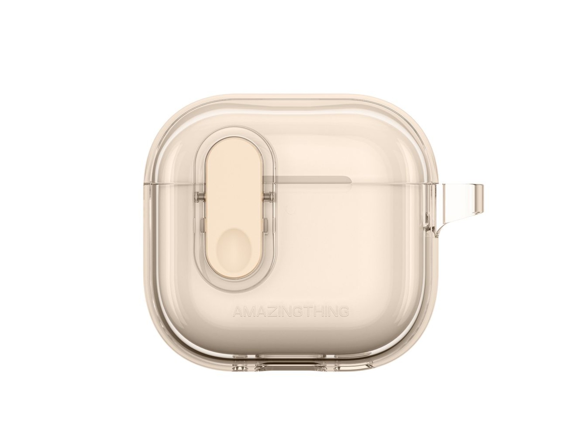 Capa minimalista AmazingThing para AirPods 4 – Deserto