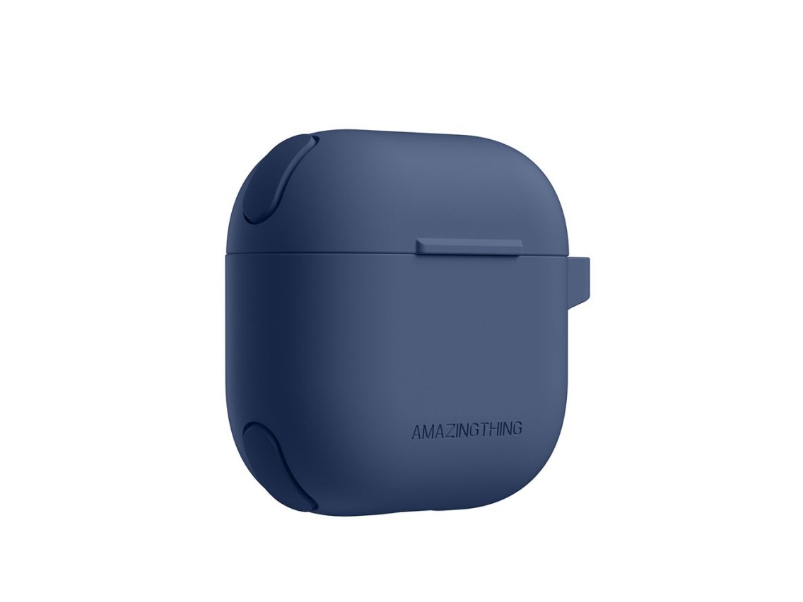 Capa AmazingThing Omni para AirPods 4 - Azul Escuro