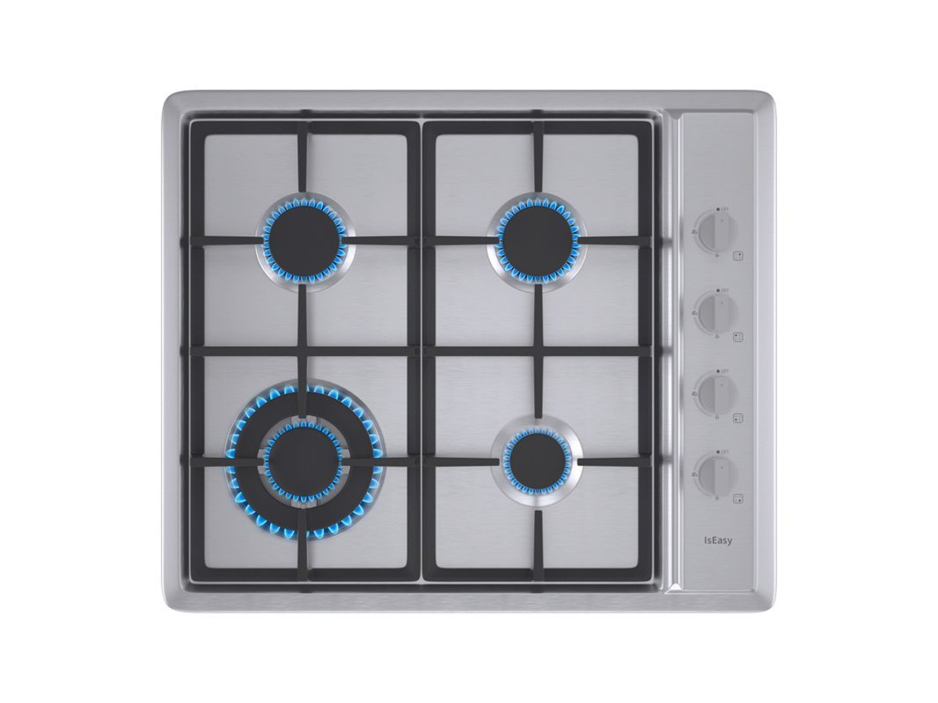 Cocina de gas de 4 quemadores ISEASY MGBS-604D