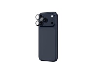 Película de vidro de safira AmazingThing para câmera do iPhone 17 Pro/Pro Max - com moldura azul Película de vidro de safira AmazingThing para câmera do iPhone 17 Pro/Pro Max - com moldura azul